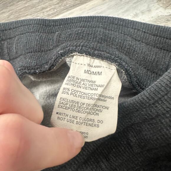 Under Armour Hustle Fleece Dark Gray Mens M Loose Tapered Jogger Sweatpants EUC - Picture 4 of 11